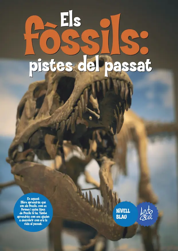 Portada del llibre Els fòssils: pistes del passat - Nivell blau