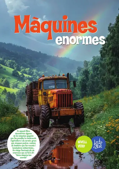 Portada del llibre Màquines enormes - Nivell verd