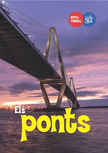 Portada del llibre Els ponts - Nivell vermell