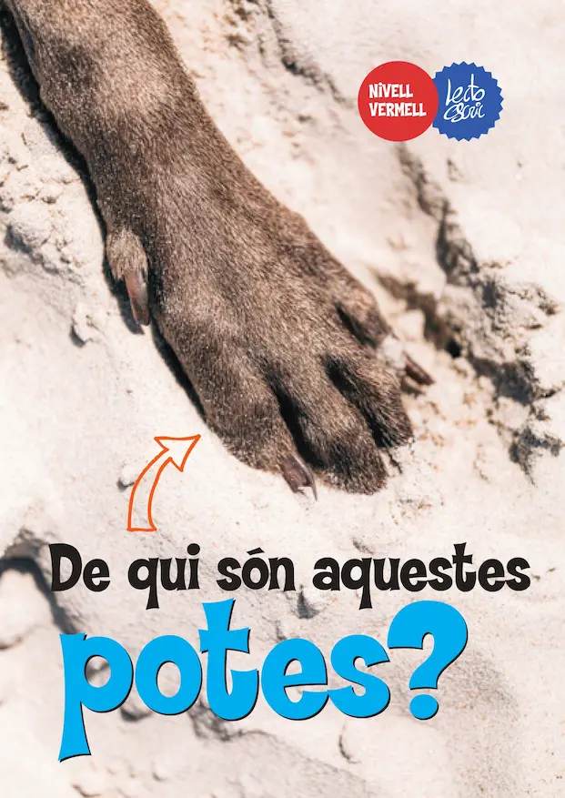 Portada del llibre De qui són aquestes potes? - Nivell vermell